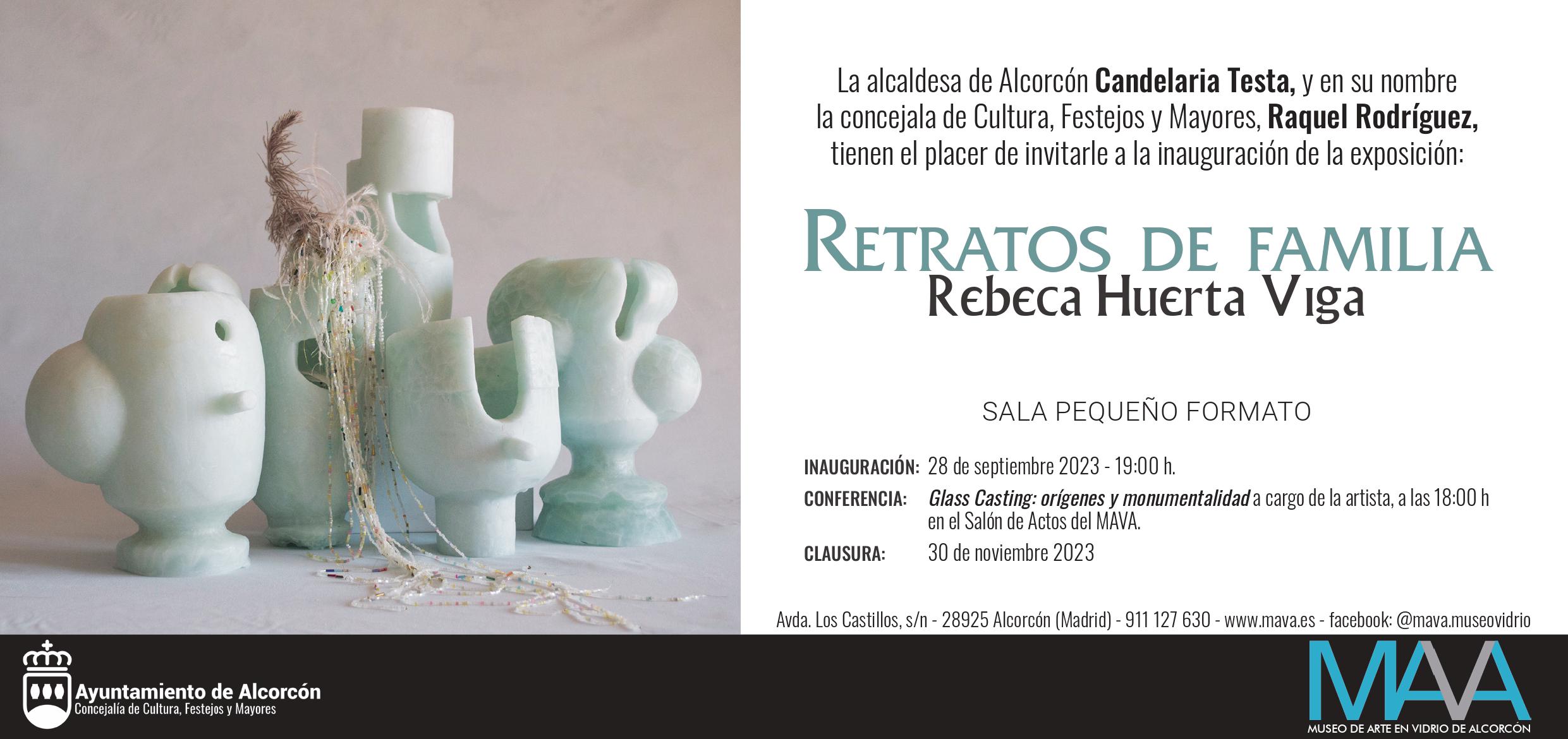 invitación expo. Rebeca Huerta