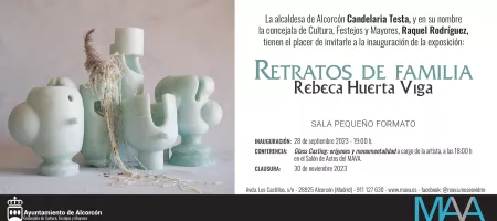 invitación exposición Rebeca Huerta