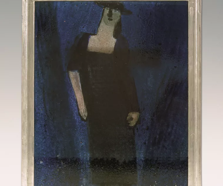 Panel de figura de mujer