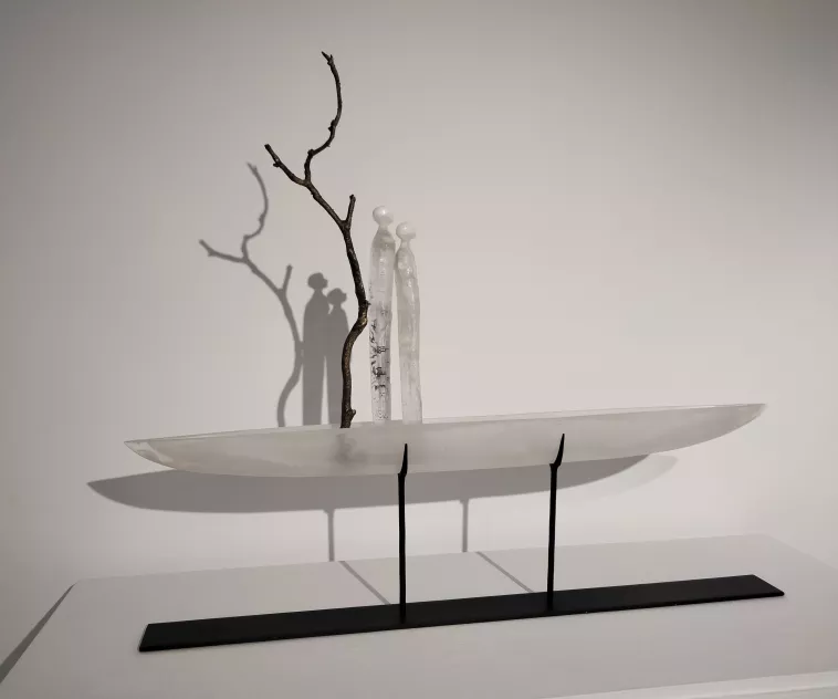 escultura vidrio